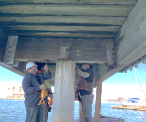 Oceanside Harbor Fishing Pier Emergency Repairs